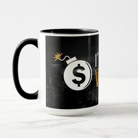 Ik ben een Vigilante Coffee Mok (Links)