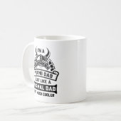 Ik ben een Viking papa Koffiemok (Voorkant links)