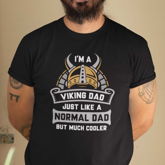 Ik ben een Viking papa T-shirt