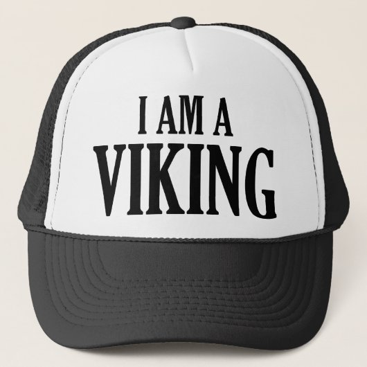 Ik ben een Viking Trucker Pet (Voorkant)