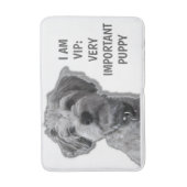 Ik ben een VIP: Zeer belangrijke papaver, schattig Badmat (Voorkant Verticaal)