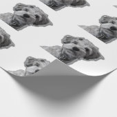 Ik ben een VIP: Zeer belangrijke papaver, schattig Cadeaupapier (Hoek)