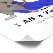 Ik ben een Virtue Hero Print: Moshe Foto Afdruk (Hoek)