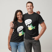 ik ben een vis die bloopt t-shirt (Unisex)