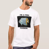IK BEN EEN VIS, PERSOON T-SHIRT (Voorkant)