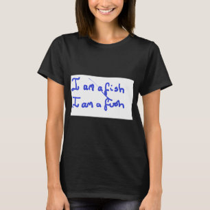 Ik Ben Een Vis (Red Dwarf, Rimmer examen) T-shirt