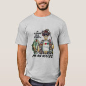Ik Ben Een Visatleet T-shirt (Voorkant)