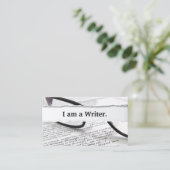 Ik ben een visitekaartje van schrijvers (Staand voorkant)