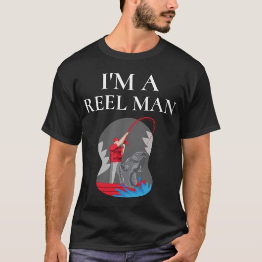 IK BEN EEN VISMAN T-SHIRT (Voorkant)