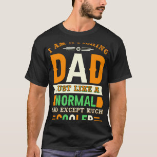 Ik ben een vissende vader, net als een normale vad t-shirt