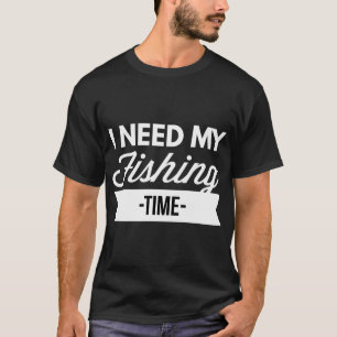 Ik ben een visser vader niets maakt me bang - Grap T-shirt