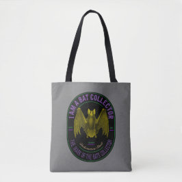 Ik ben een vleermuiszak tote bag