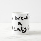 Ik ben een vlezige aan het brouwen koffiemok (Center)