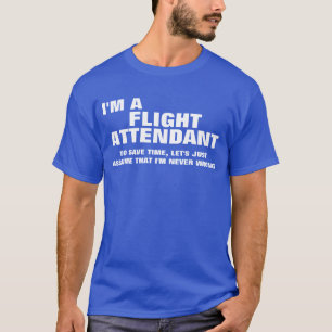 Ik ben een vliegende neiging om tijd te besparen t-shirt