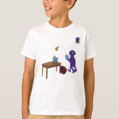 Ik ben een vliegende vis. t-shirt (Voorkant)