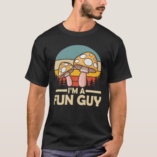 Ik ben een vlinder - grappige paddenstoel Fungi T-shirt (Voorkant)