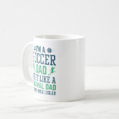 Ik Ben Een Voetbalvader Koffiemok (Voorkant links)
