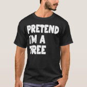 Ik ben een vreemde Halloween Costume Gift. T-shirt (Voorkant)