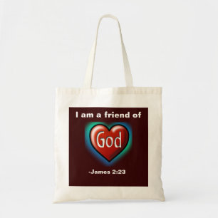 Ik ben een vriend van God Tote Bag
