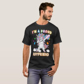 Ik ben een vriend van Proud Transgender Lgbt Pride T-shirt (Voorkant volledig)