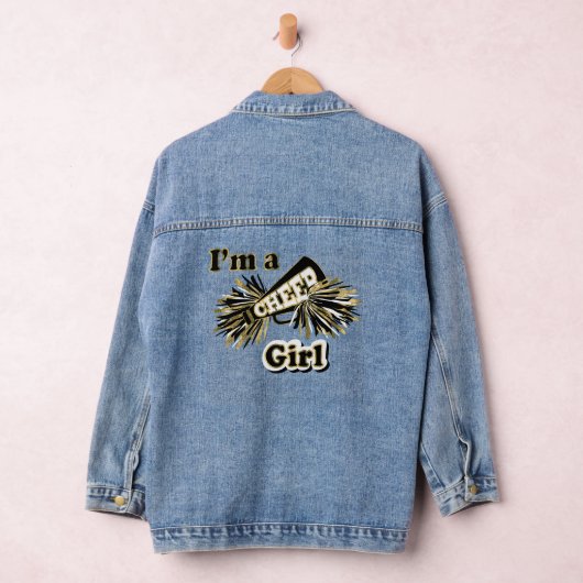 Ik ben een vrolijk meisje denim jacket (Hangar)