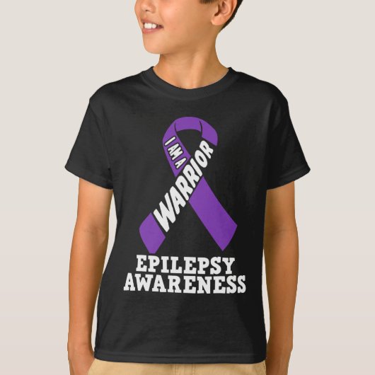 Ik ben een vrolijke epilepsy die zich bewust is va t-shirt (Voorkant)