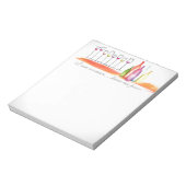 Ik ben een vrouw die me hoort Notitieblok (Linkerzijde)