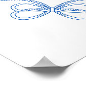 Ik ben een vrouw hier en ik brullen poster (Hoek)