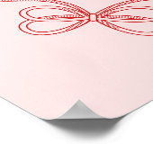 Ik ben een vrouw hier en ik brullen poster (Hoek)