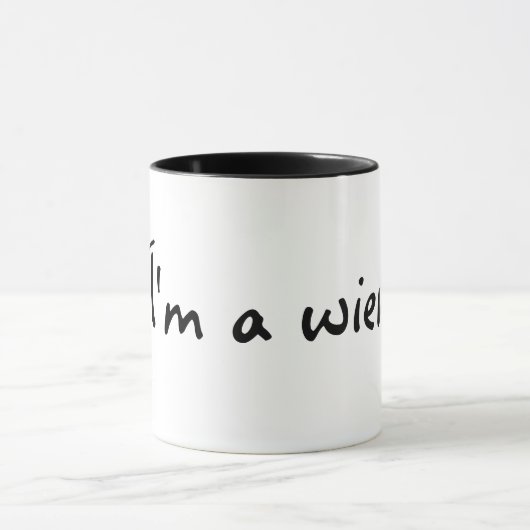 Ik ben een vrouw. Mok (Midden)