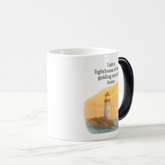 Ik ben een Vuurtoren van Liefde Mok (Voorkant rechts)