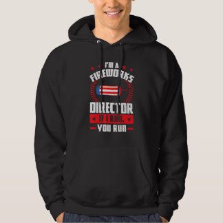 Ik Ben Een Vuurwerkregisseur Als Ik Ren  Jij Rent  Hoodie