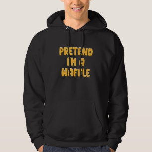 Ik ben een Waffle Breakfast Waffles. Hoodie