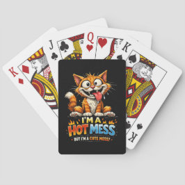 Ik ben een warboel pokerkaarten