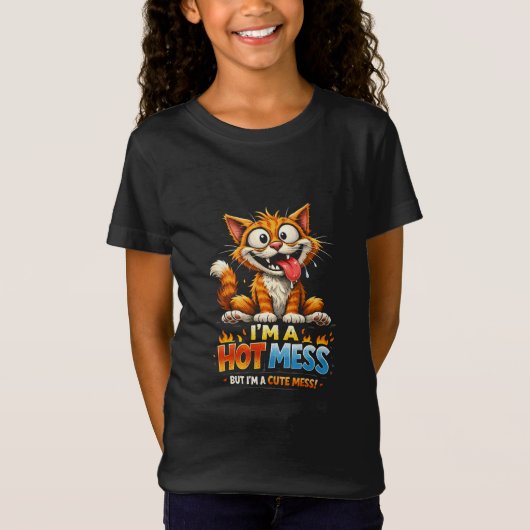 Ik ben een warboel t-shirt (Voorkant)