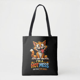 Ik ben een warboel tote bag