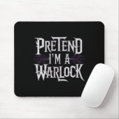 Ik ben een Warlock Muismat (Met muis)
