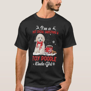 Ik ben een warme cacao kerstmis en hond Kinda Spee T-shirt