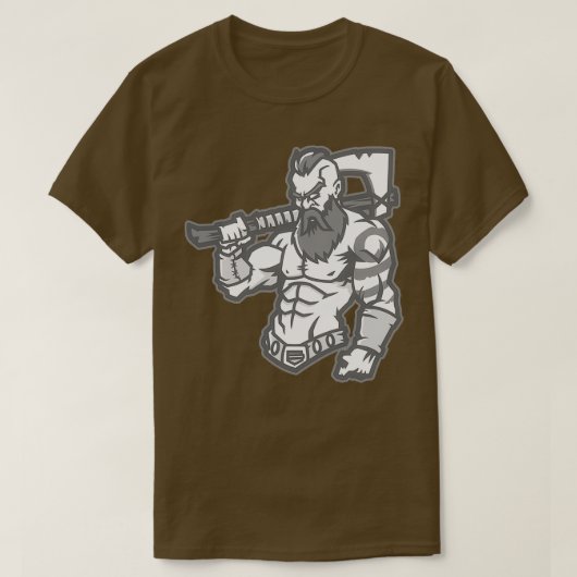 Ik ben een Warrior Classic TShirt (Design voorkant)
