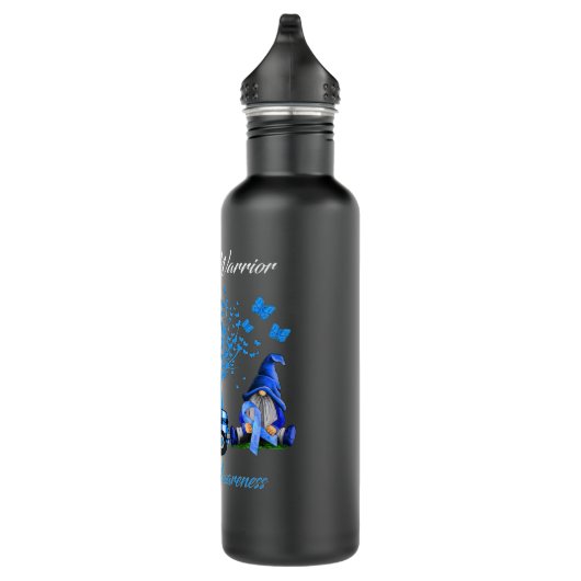 Ik ben een Warrior Diabetes Awareness Waterfles (Rechts)