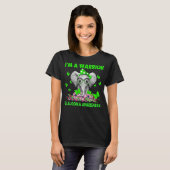 Ik ben een Warrior GLAUCOMA BEWUSTMAKING T-shirt (Voorkant volledig)