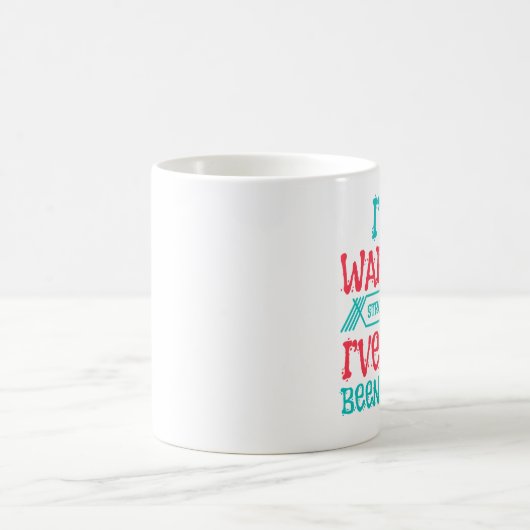 Ik ben een Warrior-Mok Koffiemok (Center)