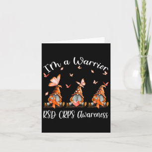 Ik ben een Warrior RSD CRPS Awareness Gnomen Kaart
