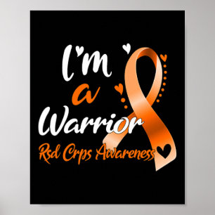 Ik ben een Warrior Rsd Crps Bewustheid Poster