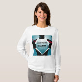 Ik ben een Warrior. T-shirt (Voorkant volledig)