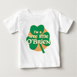 Ik ben een Wee Little O'Brien Long Sleeve Baby Tsh