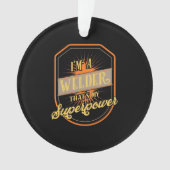 Ik ben een Welder Ornament (voorkant)