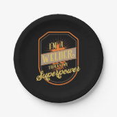 Ik ben een Welder Papieren Bordje (Voorkant)