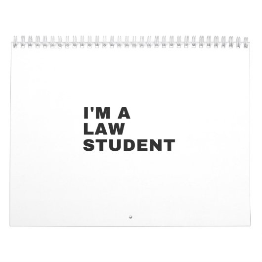 IK BEN EEN WET STUDENT KALENDER (Hoes)