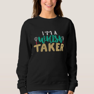 Ik ben een whisk-afnemer chef kook t-shirt voor ma